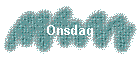 Onsdag